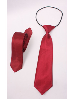 Slips Stor och Liten - Vinröd