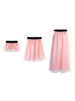 Tyllkjol Dimrosa Baby-Barn-Dam