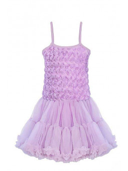 Ljuslila - Tyllklänning deluxe