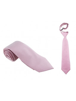 Gammelrosa slips  - Siden - Stor och liten