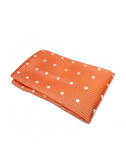 Orange prickig slips  - Microfiber - Stor och liten