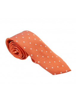 Orange prickig slips  - Microfiber - Stor och liten