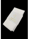 Vit slips  - Microfiber - Stor och liten