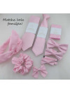 Babyrosa slips  - Microfiber - Stor och liten