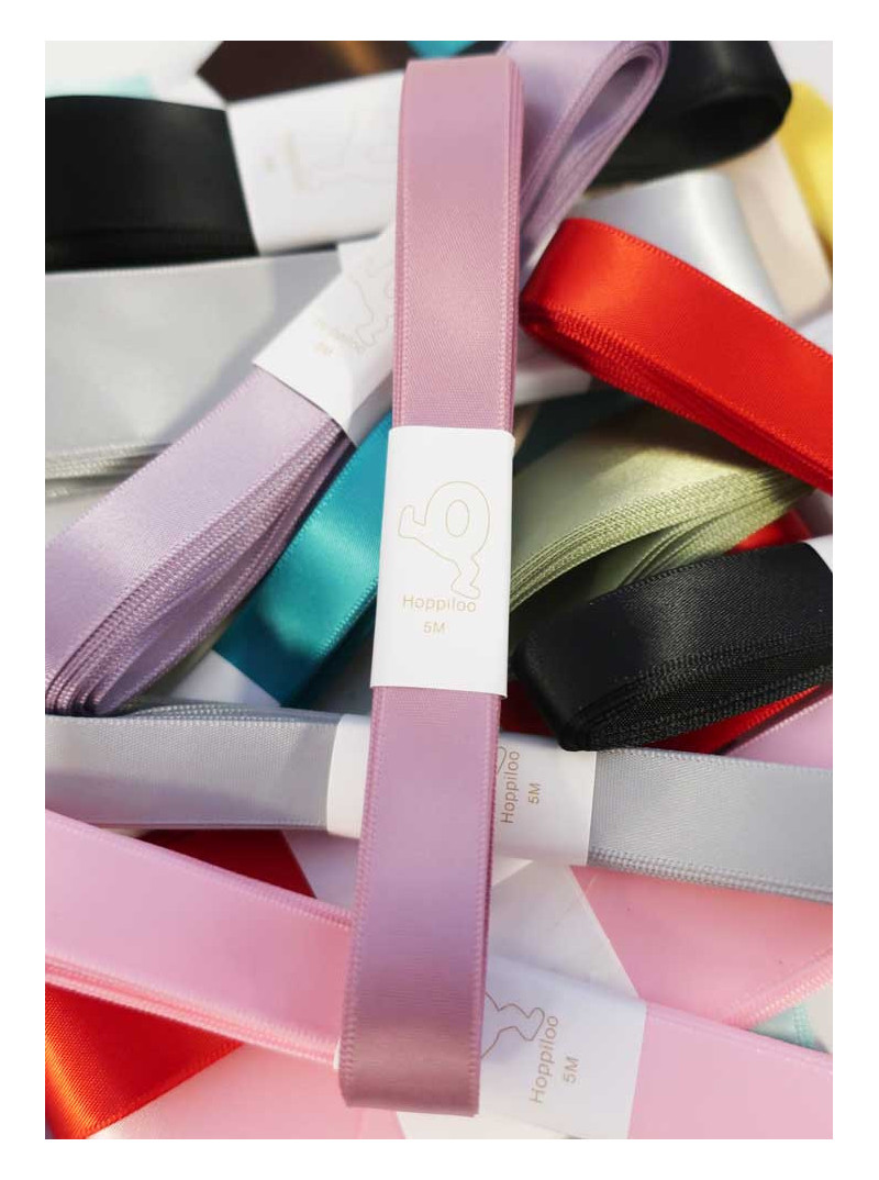 Hoppiloo Satinband 1,5cmx5m flera färgval