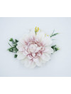 Hårspänne/Hårkam blommor - Dahlia