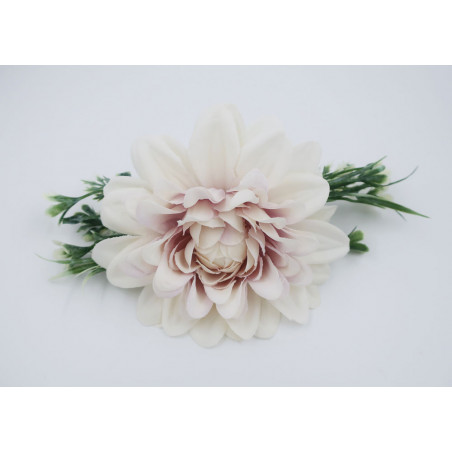 Hårspänne/Hårkam blommor - Dahlia