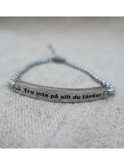 Armband - Me PWR - Tro inte på allt du tänker