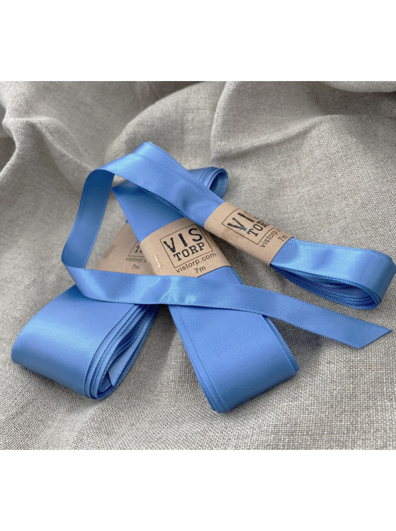 Vistorp Satinband - Jeans 1,5cm/3cm/5cm 7m långt