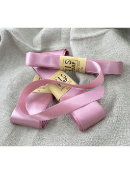 Vistorp Satinband - Gammelrosa 1,5cm/3cm/5cm 7m långt