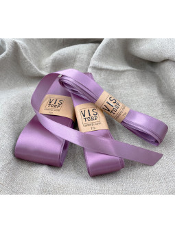 Vistorp Satinband - Lavendel 3cm/5cm 7m långt