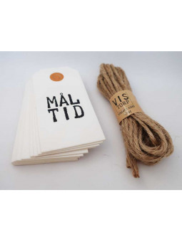 Vistorp Placeringskort - 12st inkl band