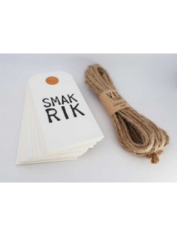 Vistorp Placeringskort - 12st inkl band