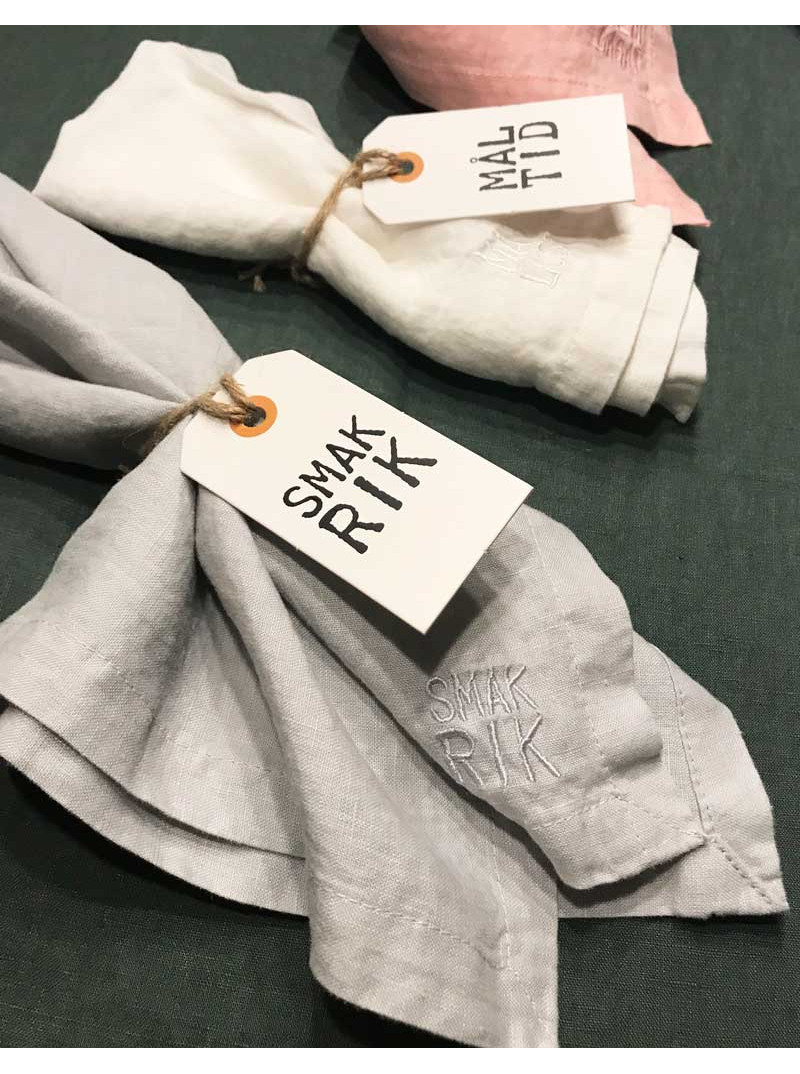 Vistorp Placeringskort - 12st inkl band