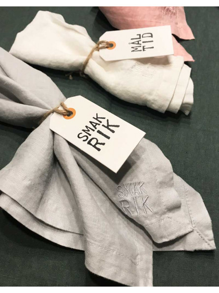 Vistorp Placeringskort - 12st inkl band