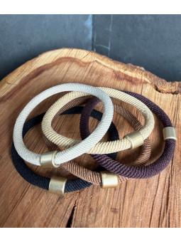 Hårsnoddar - 5pack Naturfärger