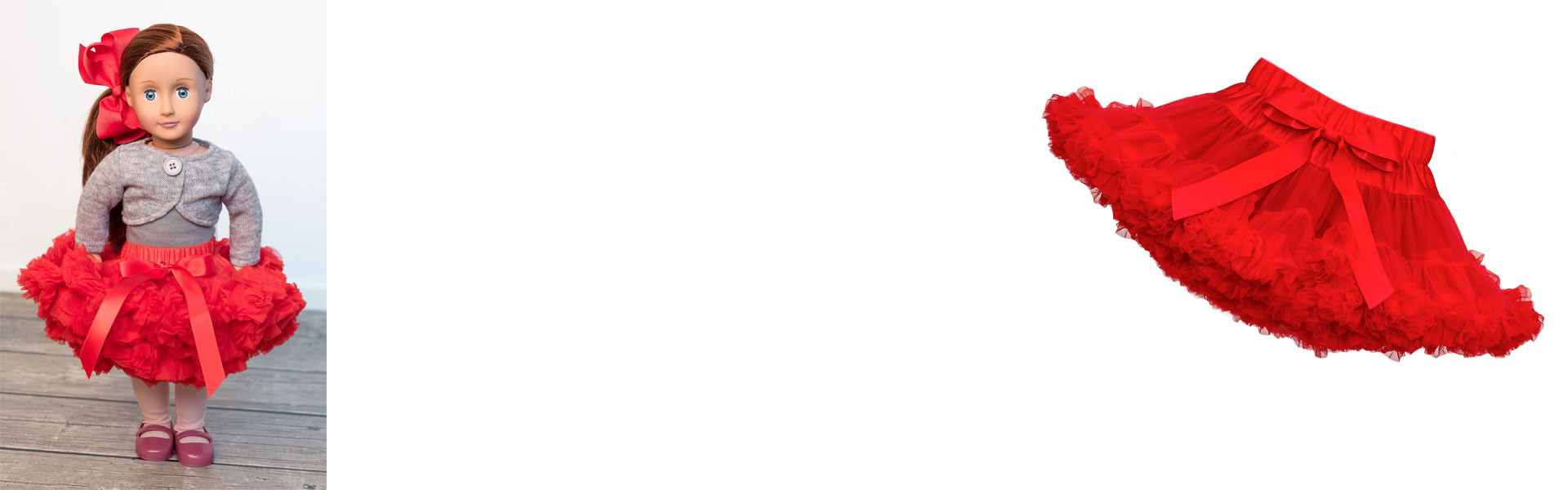 Tyllkjol Deluxe Röd